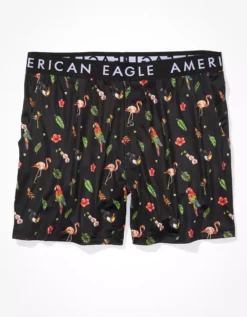 AEO Tropical Birds Ultra Soft Pocket Boxer Short -Top Men Apparel 1237 3281 001 f
