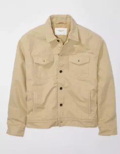 AE Canvas Trucker Jacket -Top Men Apparel 2101 1551 212 f