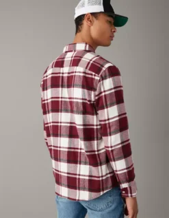 AE Super Soft Flannel Shirt -Top Men Apparel 2151 6085 613 ob