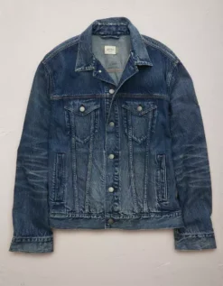 AE77 Premium Denim Trucker Jacket -Top Men Apparel 2308 1545 400 f