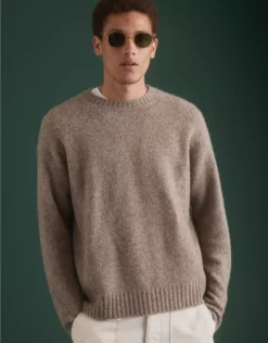AE77 Premium Alpaca-Blend Sweater