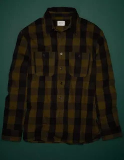 AE77 Premium Flannel Shirt -Top Men Apparel 2308 2420 309 f