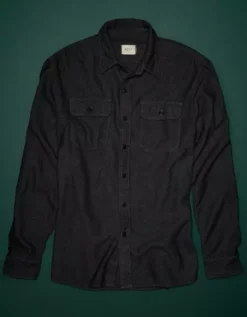 AE77 Premium Brushed Twill Workshirt -Top Men Apparel 2308 2421 008 f