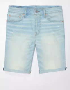 AE AirFlex+ Ultrasoft 9" Denim Short -Top Men Apparel 3131 7639 916 f