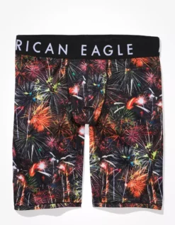 AEO Fireworks 9" Flex Boxer Brief -Top Men Apparel 3232 3396 001 f