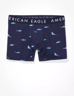 AEO Sharks 4.5" Classic Boxer Brief -Top Men Apparel 3234 0028 410 f
