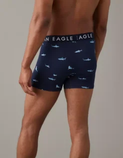 AEO Sharks 4.5" Classic Boxer Brief -Top Men Apparel 3234 0028 410 ob