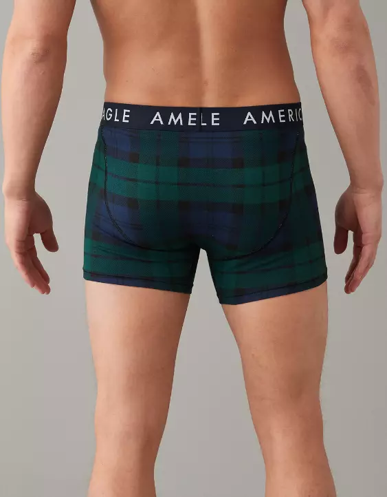 AEO Plaid 4.5" Classic Boxer Brief 2 AEO Plaid 4.5" Classic Boxer Brief - Image 2