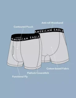 AE 4.5" Classic Boxer Brief 5-Pack -Top Men Apparel 3234 3543 900 d3