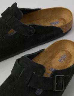 Birkenstock Men's Boston Soft Footbed Clog -Top Men Apparel 7213 1802 001 d1