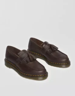 Dr. Martens Men's Adrian Yellow Stitch Tassel Loafers -Top Men Apparel 7213 7462 200 d1