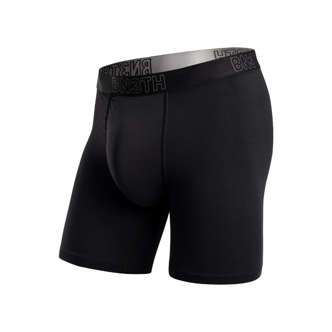 Top Men Apparel 3 Top Men Apparel -Top Men Apparel FW24 PRO BOXER BRIEF RECYCLED BLACK M121049 4012 FRONT